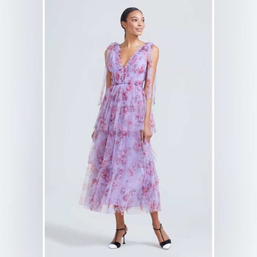 Lela Rose, Lavender midi/maxi Dress